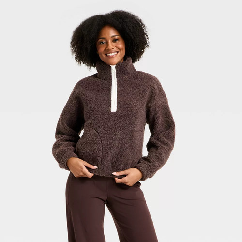 Women high pile fleece - high, 1/2